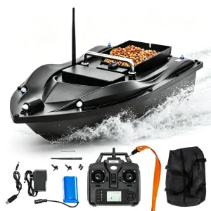 Fishing Bait Boat Bait Boat with Remote Control Fishing Bait Boat with GPS with Night Vision Lights for Reservoirs and Lakes