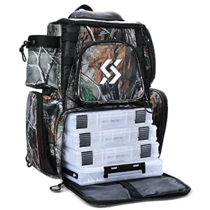 Fishing Tackle Backpack Waterproof Tackle Bag Storage