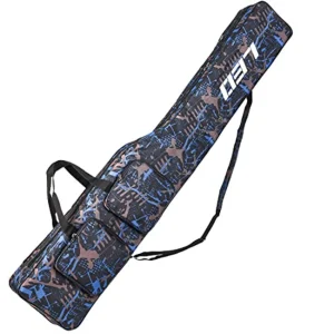 4.27ft Portable Fishing Rod Reel Organizer Fishing Pole Gear Tool Case