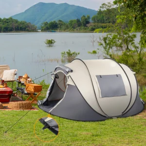 4 Person Pop Up Tent, Portable Waterproof
