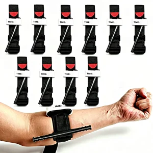 10Pcs/Set Tactical Tourniquet