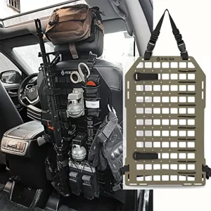 Tactical Car Seat Back Organizer Rigid