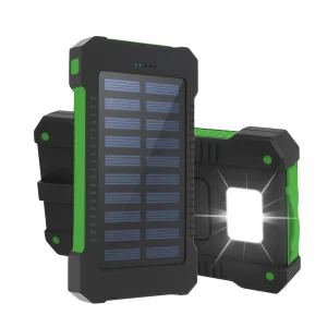 26800mAh Solar Power Bank Dual USB Portable Waterproof
